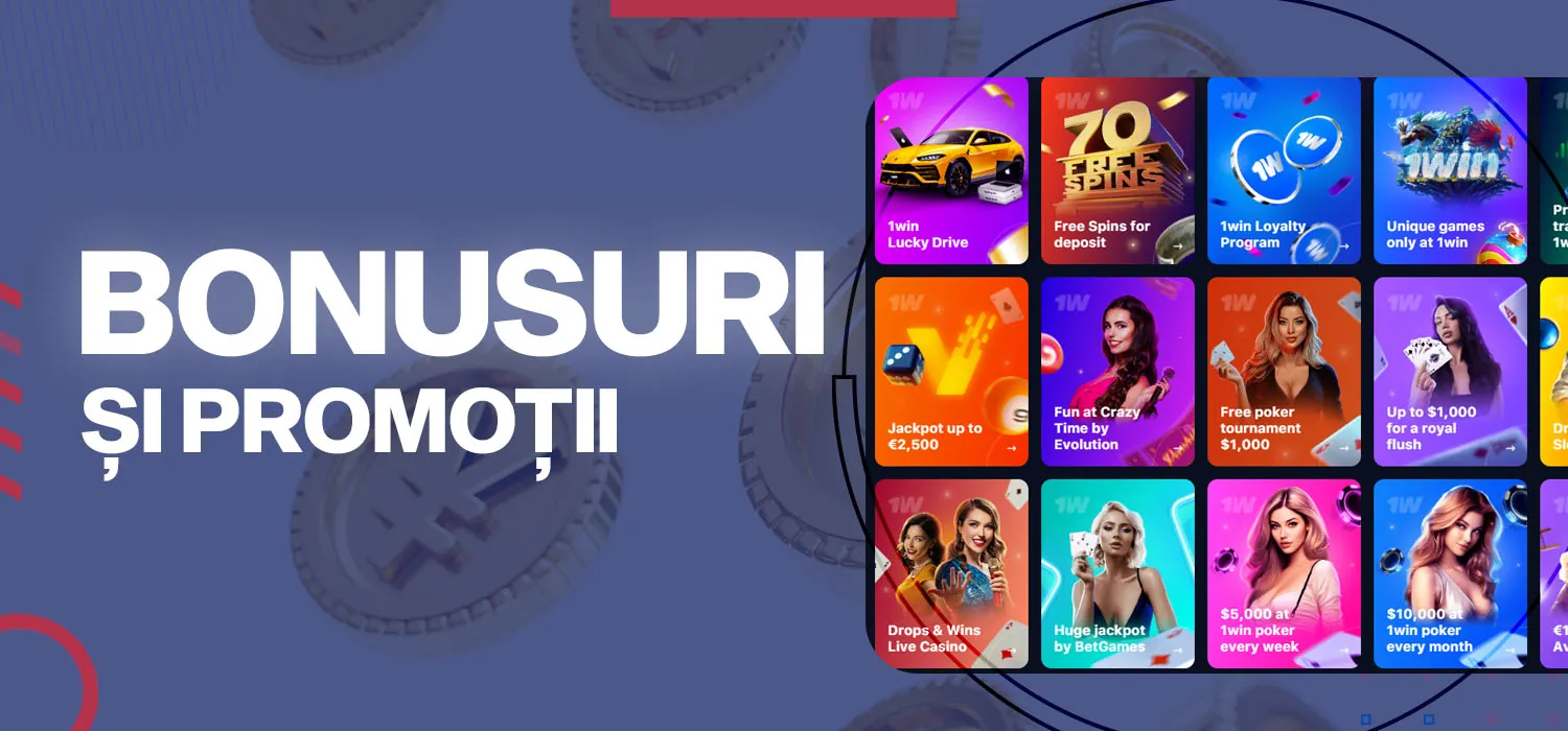 1win bonusuri și promoții
